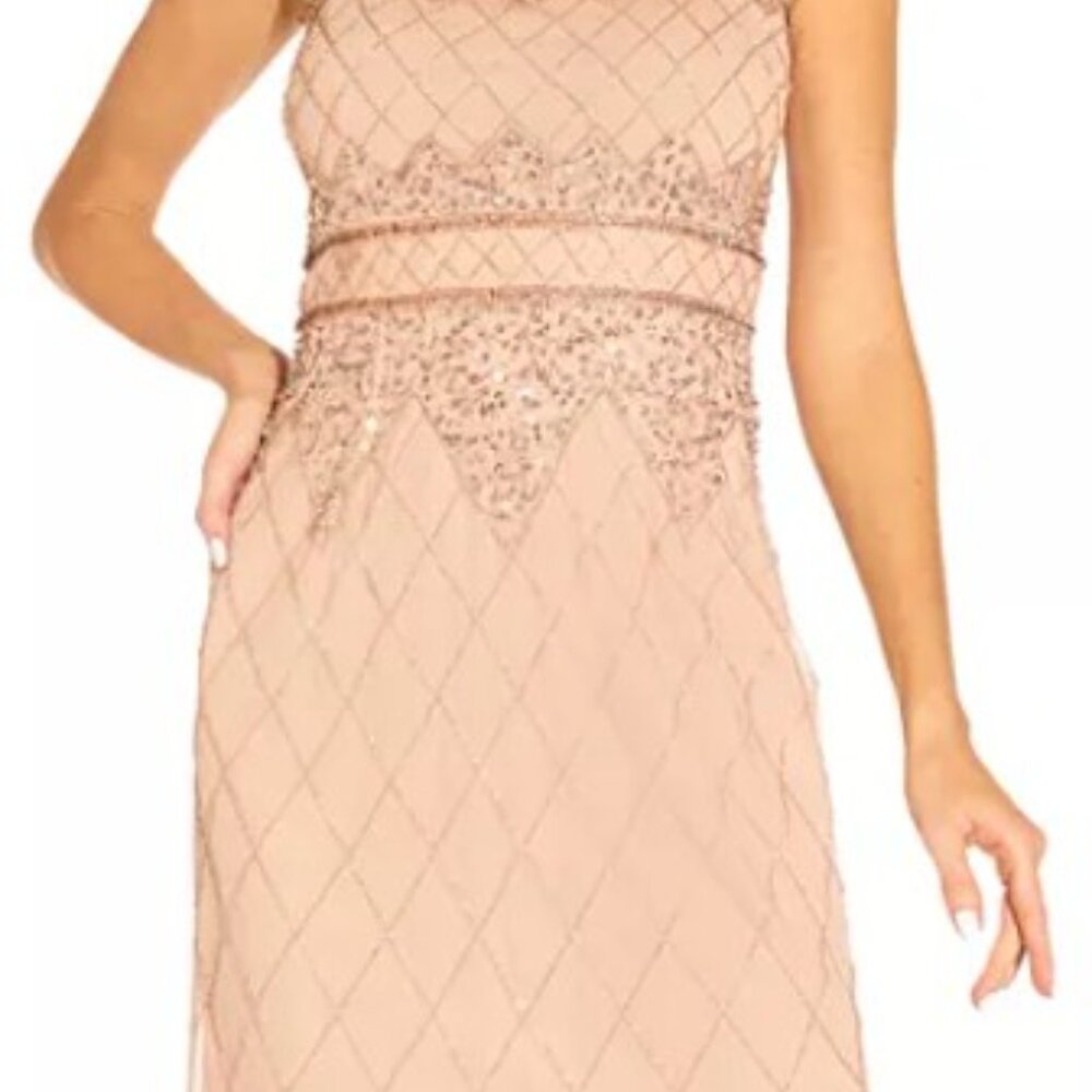 Adrianna Papell | Papell Studio Beaded Short Dress